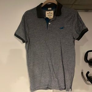 Hollister grey polo